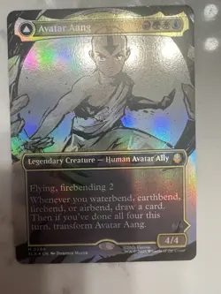 Avatar Aang (Borderless) Avatar: The Last Airbender Foil - Image 1