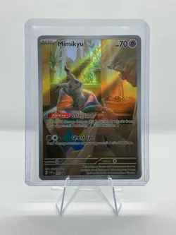 Pokemon Mimikyu 075 Sv: Scarlet & Violet Promo Full Art Holo - Image 1