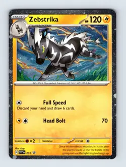 Zebstrika - Cosmos Holo SVP201 - NM - Pokemon Promo - Image 1