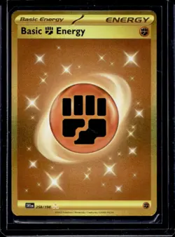 2023 Pokemon SV Basic Fighting Energy #258/198 - Image 1