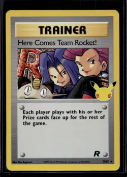 2021 Pokemon SWSH Celebrations Here Comes Team Rocket! Classic Collection #15/82 - Image 1