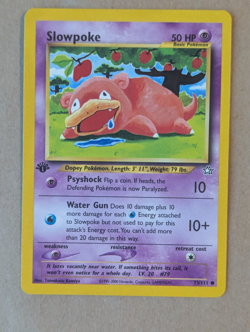 Pokemon TCG - Neo Genesis - Slowpoke #73/111 (1st Edition) - Image 1