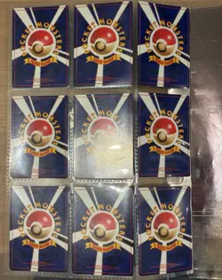 Pokemon Japanese Neo Genesis Series One 9-card Promo Binder Set - Image 4