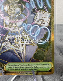 Pokemon TCG Destined Rivals Jamming Tower Hyper Rare Card 243/182 NM Condition - Image 5