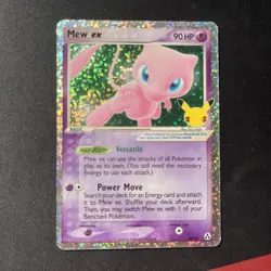 Pokemon: Mew ex 88/92 Celebrations (Near Mint) [stickered sleeve included] - Image 2