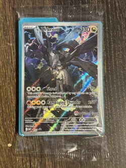 Pokemon Zekrom Promo Stamped Holo Card 030 Pokemon Center English TCG (SEALED) - Image 2