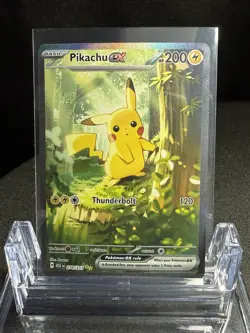 Pikachu ex 276/217 Ascended Heroes SIR Holo Raw NM Pokemon TCG - Image 1