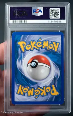 2003 POKEMON EX RUBY & SAPPHIRE #98 HITMONCHAN EX-HOLO PSA 8 - Image 2