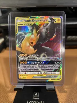 2019 Pokemon Pikachu & Zekrom GX Team Up 33/181 NM - Image 1