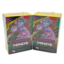 Lot of (2) Pokemon TCG Unified Minds Build & Battle Prerelease Kit Box Sealed - Image 1