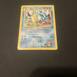 Pokemon TCG Misty's Gyarados 13/132 Gym Challenge Holo - Image 2