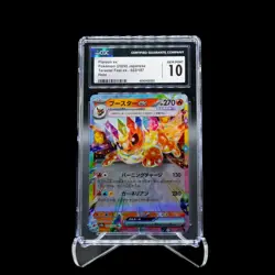 CGC 10 Flareon ex 022/187 RR Terastal Festival ex sv8a Pokemon Card Japanese 02 - Image 1
