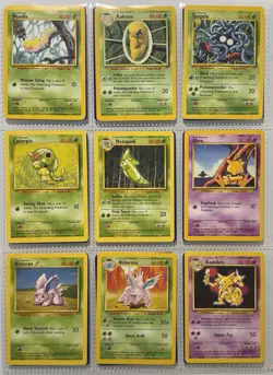 Pokemon TCG Base Set Unlimited Bulk Common Uncommon Vintage Non Holos - Image 3