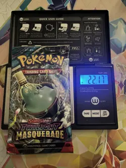 (VERY HEAVY) 22.17g Pokemon TCG Twilight Masquerade Booster Pack (SEALED)✅ - Image 1