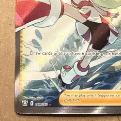 Pokemon SWSH Battle Styles Korrinas Focus Rapid Strike Full Art Trainer 160/163 - Image 4