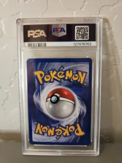 1999 Pokemon German Glurak Charizard Base Set Holo 4/102 PSA 5 🔥 - Image 2