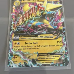 Pokemon M Manectric EX Mega Card 24/119 XY Phantom Forces - Image 5