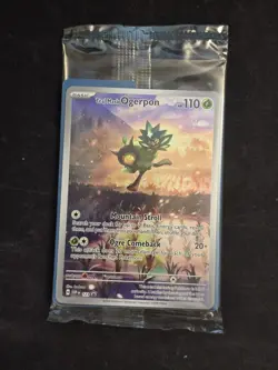 Pokemon Twilight Masquerade ETB Promo: Teal Mask Ogerpon 123 New SEALED - Image 1