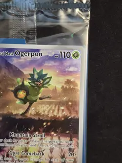 Pokemon Twilight Masquerade ETB Promo: Teal Mask Ogerpon 123 New SEALED - Image 3
