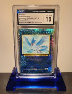 2002 Pokemon Legendary Coll Articuno Reverse Holo CGC 10 - GEM Mint - Image 3