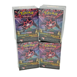 Lot of (4) Pokemon TCG Darkness Ablaze Build & Battle Prerelease Kit Box Sealed - Image 1