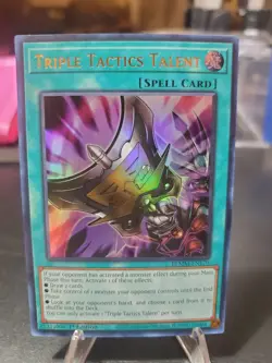 Triple Tactics Talent BLMM-EN170 Ultra Rare 1st Edition - Image 3