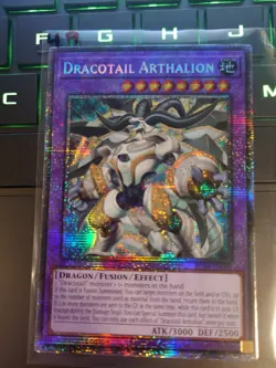 Yugioh | Dracotail Arthalion | JUSH | Starlight Rare | 1st Edition | NM - Image 1