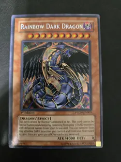 Rainbow Dark Dragon PTDN-EN003 Phantom Darkness 1st Edition - Image 1