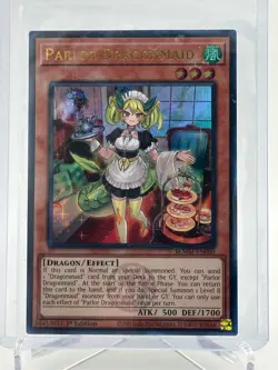 Parlor Dragonmaid - BLMM-EN060 - Ultra Rare 1st Edition Yugioh NM - Image 1