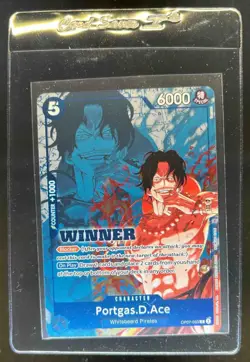 2024 One Piece 500 Years in the Future Portgas.D.Ace Rare #OP07-053 - Image 1