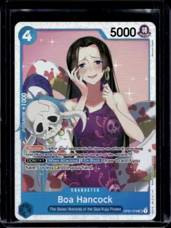 2022 One Piece Romance Dawn Boa Hancock Alternate Art #OP01-078 - Image 1