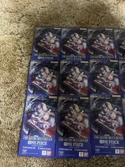 OP14 - EB04 | The Azure Sea’s Seven One Piece TCG Sleeved Booster | Lot of 15 - Image 2