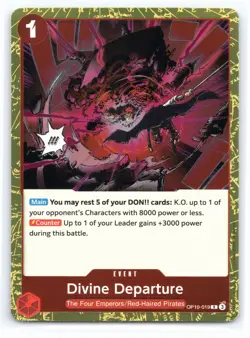 Divine Departure OP10-019 R ONE PIECE CARD GAME Royal Blood English - Image 1