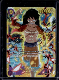 2024 One Piece Emperors in the New World Monkey.D.Luffy Secret Rare #OP09-119 - Image 1