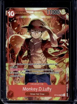 2024 One Piece Treasures Boosters Set Monkey.D.Luffy #ST10-006 - Image 1