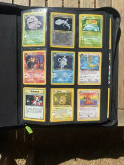 HUGE Pokemon Binder Collection 340 Cards Vintage Holos Promos Ultra Rares FA’s - Image 1