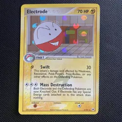 Electrode 5/101 Pokemon Card EX Hidden Legends Reverse Holo Holo Rare NM/MINT - Image 1