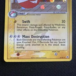 Electrode 5/101 Pokemon Card EX Hidden Legends Reverse Holo Holo Rare NM/MINT - Image 3