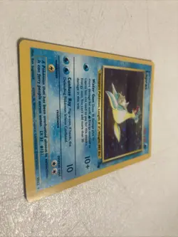 Vintage Original Pokemon Card TCG Lapras 10/62 Fossil Holo NM - Image 3