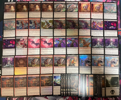 MTG - 60 CARD STANDARD GOBLIN AUNTIES BLIGHT DECK - GRUB STORIED MATRIARCH ~ - Image 1