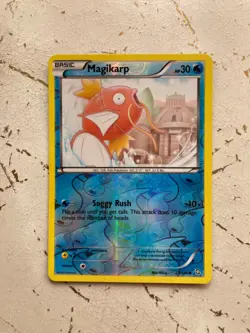MAGIKARP 23/124 REVERSE HOLO DRAGONS EXALTED POKEMON CARD LP - Image 1