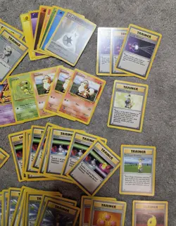 1999 Pokemon Base Set Lot 106 Cards Great Condition Not Played! See Description - Image 4