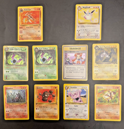 Pokemon Cards Mixed Lot of 10 some Halos vintage #10 see photos - Image 1