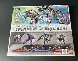 Gundam Card Game Start Deck GUNDAM ASSEMBLE Set Wings of Advance ST02A NEW - Image 4