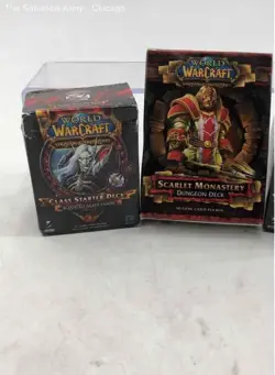 World Of Warcraft Scarlet Monastery Dungeon Deck Trading Card Mixed Lot - Image 2