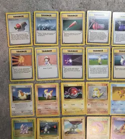 1999 Pokemon Base Set Lot 52 Different Cards Great Condition Not Played See Pics - Image 2