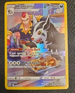 Pokemon TCG Mightyena Trainer Gallery Astral Radiance Holo Card TG09/TG30 - Image 1