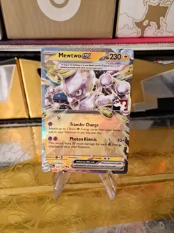 Mewtwo Ex Pokemon Prize Pack Series 5 Promo Pokemon Card NM/LP Play Stamp - Image 1