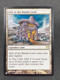 Hall of the Bandit Lord Non-Foil Rare The List Magic The Gathering - VLP - Image 1