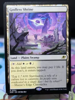 MTG Edge of Eternities- Godless Shrine 254 Regular - Image 1